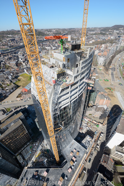 tour des finances à Liège